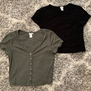 Bozzolo Crop Tops (Set of 2)